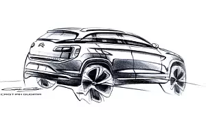 Citroen C4 AirCross car sketch    HD 