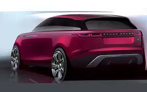 Range Rover Velar car sketch    HD 