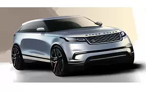 Range Rover Velar car sketch    HD 