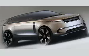 Range Rover Velar car sketch    HD 