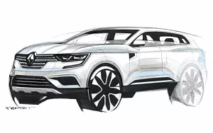 Renault Koleos car sketch    HD 