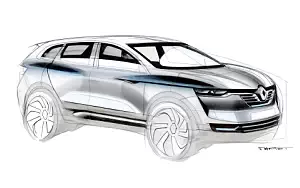 Renault Koleos car sketch    HD 