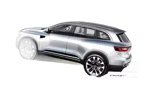 Renault Koleos car sketch    HD 