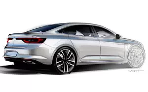 Renault Talisman car sketch    HD 