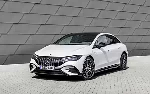 Mercedes-AMG EQE 53 4MATIC+ (Diamond White Metallic)     