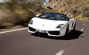 Lamborghini Gallardo LP560-4 Spyder wide wallpapers